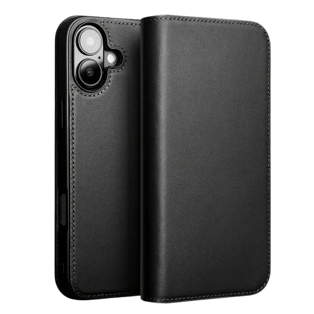 iPhone 17 Premio Wallet Case Black